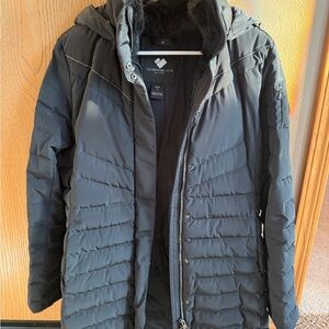 Obermeyer Black Fur-Lined Jacket